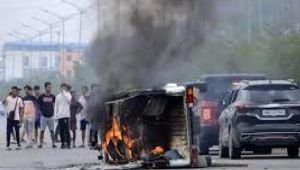 গৃহযুদ্ধের দ্বারপ্রান্তে ভারতের মণিপুর