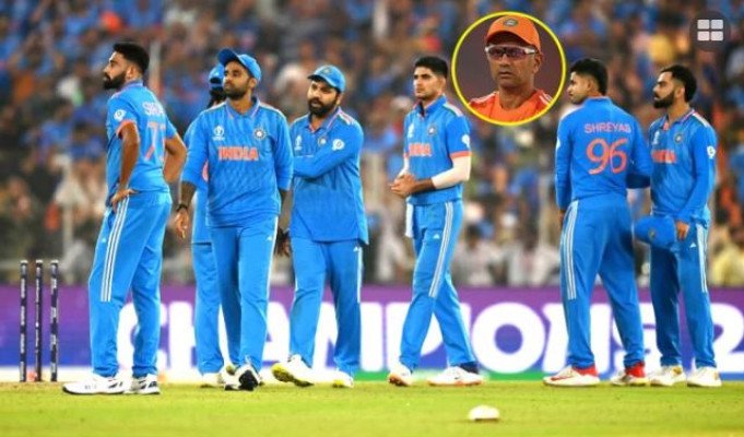 কোহলি-রোহিতদের কান্না দেখে নিজেকে সামলাতে পারছেন না দ্রাবিড়
