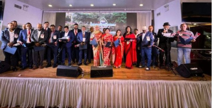 নিউইয়র্কে নারায়ণগঞ্জ জেলা সমিতি উত্তর আমেরিকার বর্ণিল অভিষেক