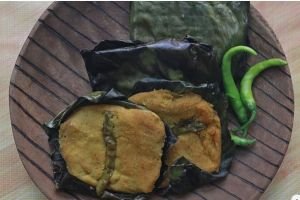 কলাপাতায় আম–ডালের পাতুড়ির রেসিপি