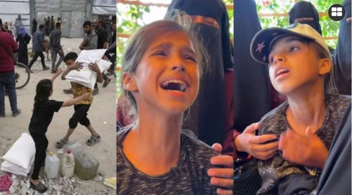 ‘আমাদের কী পাপ’, ত্রাণ আনতে গিয়ে ভাইকে হারানো ফিলিস্তিনি শিশুর আর্তচিৎকার