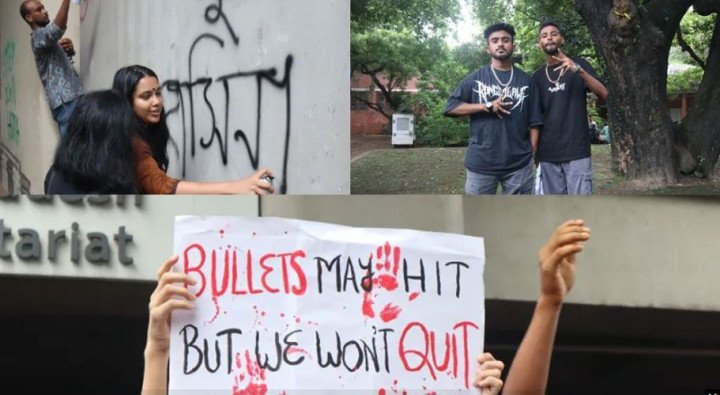 হাসিনা-পতনে ভূমিকা রাখা র‍্যাপ-মিম-গ্রাফিতি কি নতুন রাজনৈতিক আবহের জন্ম দিচ্ছে?