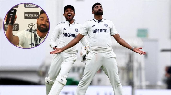 ওভালে সিরাজের সঙ্গে ছিলেন রোনালদো আর বিশ্বাস