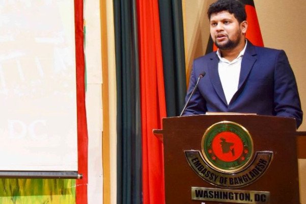 জুলাই গণঅভ্যুত্থান বর্ষপূর্তি উপলক্ষে ওয়াশিংটন ডিসি, বাংলাদেশ দূতাবাসের অনুষ্ঠানে যা বললেন তথ্য উপদেষ্টা মাহফুজ আলম