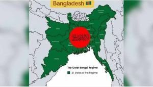 ‘গ্রেটার বাংলাদেশ’ মানচিত্র নিয়ে উদ্বিগ্ন ভারত