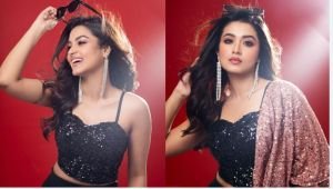 ওয়েস্টার্ন লুকে গ্ল্যামার গার্ল ফারিণ