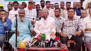 ‘দেশে যত সংকট চলছে সবই নাটক’