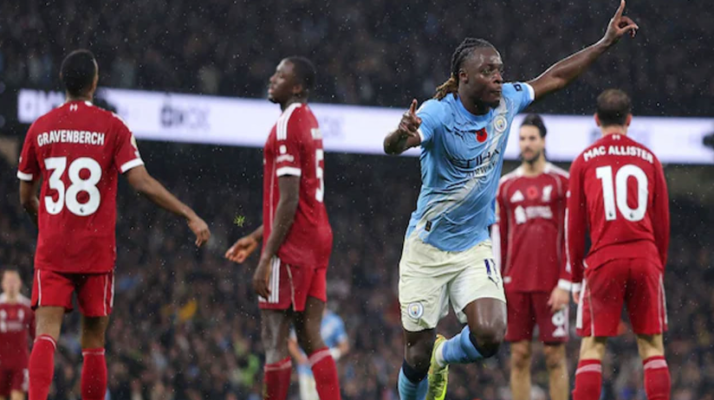 গার্দিওলার ১০০০তম ম্যাচে লিভারপুলকে হারাল ম্যানসিটি