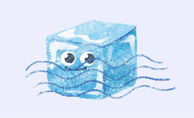 বরফ কেন পানিতে ভাসে