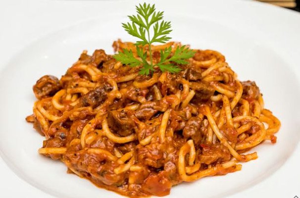 গার্লিক বিফ স্প্যাগেটির রেসিপি