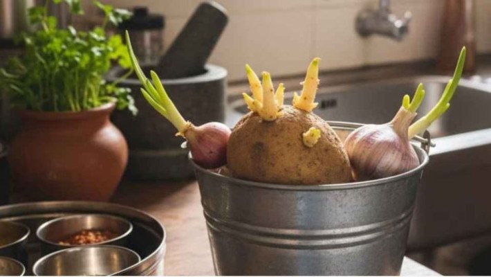 অঙ্কুরিত আলু, পেঁয়াজ ও রসুন খাওয়া কি নিরাপদ?