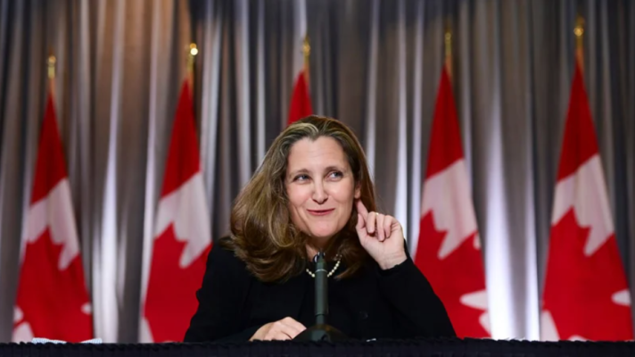 এমপি পদ থেকে পদত্যাগ করলেন ক্রিস্টিয়া ফ্রিল্যান্ড