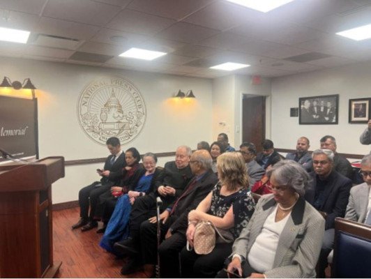 ওয়াশিংটনে ন্যাশনাল প্রেসক্লাবে বাংলাদেশের প্রথম মহিলা প্রধানমন্ত্রী বেগম খালেদা জিয়ার স্মরণসভা