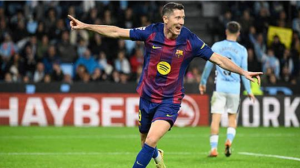 লেভানডোভস্কির হ্যাটট্রিক, রিয়ালের ড্রয়ের সুযোগ নিলো বার্সা