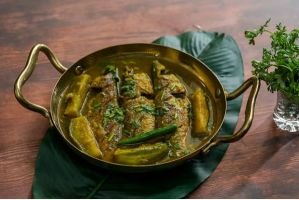 কাঁচা মরিচের ঝালে পারশে মাছের রেসিপি