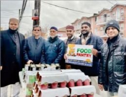 নিউইয়র্কে জ্যামাইকা বাংলাদেশ ফ্রেন্ডস সোসাইটির খাদ্য বিতরণ