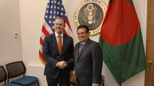 শুল্ক হ্রাসে মার্কিন বাণিজ্য প্রতিনিধির সঙ্গে নিরাপত্তা উপদেষ্টার বৈঠক