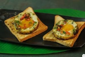 ব্রেড শাকশুকার রেসিপি