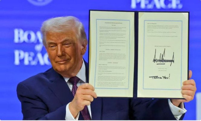 শান্তি পর্ষদের বৈঠকে গাজায় ৭০০ কোটি ডলারের সহায়তা ঘোষণা ট্রাম্পের