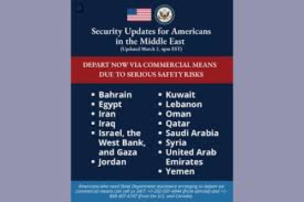নাগরিকদের এখনই মধ্যপ্রাচ্যের কয়েকটি দেশ ছাড়ার তাগিদ