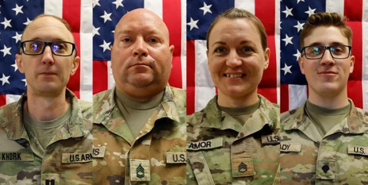 কুয়েতে নিহত যুক্তরাষ্ট্রের সেনাদের ৪ জনের পরিচয় প্রকাশ