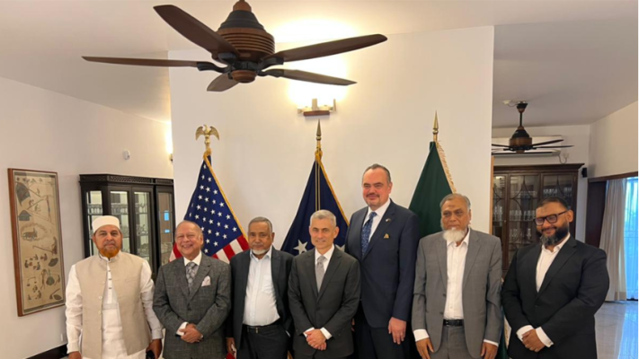 পল কাপুরের সঙ্গে জামায়াতের প্রতিনিধিদলের বৈঠক