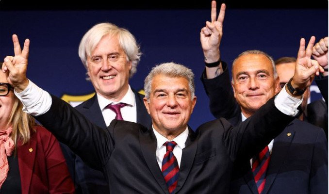 বার্সেলোনার সভাপতি নির্বাচনে বড় ব্যবধানে জয় লাপোর্তার