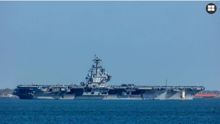 ইরান যুদ্ধে যোগ দিতে মধ্যপ্রাচ্যের পথে মার্কিন পারমাণবিক রণতরি ‘বুশ’