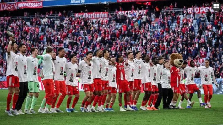 ৪ ম্যাচ হাতে রেখেই চ্যাম্পিয়ন বায়ার্ন মিউনিখ