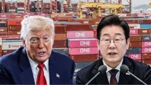 দক্ষিণ কোরিয়ার পণ্যে শুল্ক বাড়িয়ে ২৫ শতাংশ করার ঘোষণা ট্রাম্পের