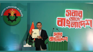 ৫ বিষয়ে ভিত্তি করে বিএনপির ইশতেহার: মাহদী আমিন