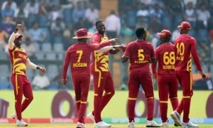 নেপালকে উড়িয়ে শেষ আটে ওয়েস্ট ইন্ডিজ