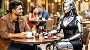 কল্পনা নয়, বাস্তব! প্রেমের মাসে এআই সঙ্গীর সঙ্গেই ক্যাফেতে ডেটিংয়ের সুযোগ