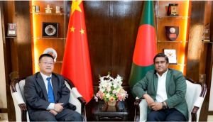 প্রধানমন্ত্রীর প্রতিরক্ষা উপদেষ্টার সঙ্গে চীনা রাষ্ট্রদূতের সৌজন্য সাক্ষাৎ