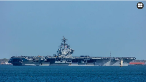 ইরান যুদ্ধে যোগ দিতে মধ্যপ্রাচ্যের পথে মার্কিন পারমাণবিক রণতরি ‘বুশ’