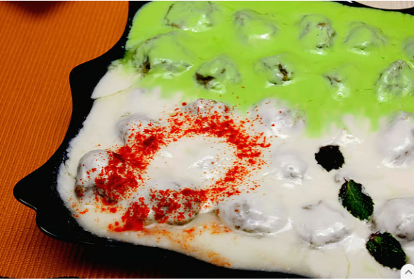 পুদিনায় দই বড়ার রেসিপি