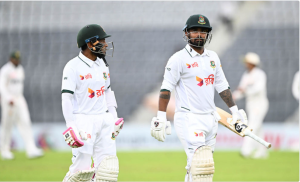 ২৪৯ রানের লিড নিয়ে মধ্যাহ্নভোজে বাংলাদেশ