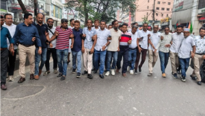 কার্যক্রম নিষিদ্ধ আ. লীগকে রুখে দিতে রাজপথে সোচ্চার পদবঞ্চিত যুবদল নেতারা