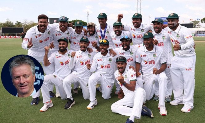 টেস্টে বাংলাদেশকে ভালো করতে দেখা অস্ট্রেলিয়ান কিংবদন্তির কাছে আনন্দের