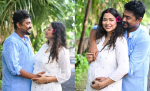 বেবি বাম্প নিয়ে প্রকাশ্যে সোহিনী, বিবাহবার্ষিকীতেই দিলেন সুখবর