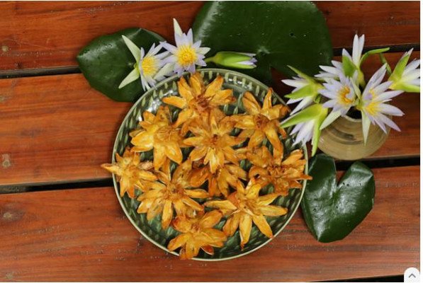 শাপলা ফুল ভাজার রেসিপি