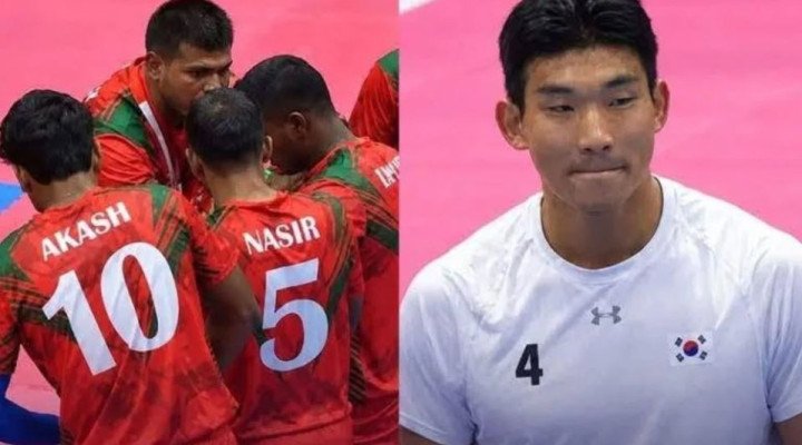 কোরিয়াকে হারিয়ে এশিয়ান গেমসে শুভসূচনা বাংলাদেশের