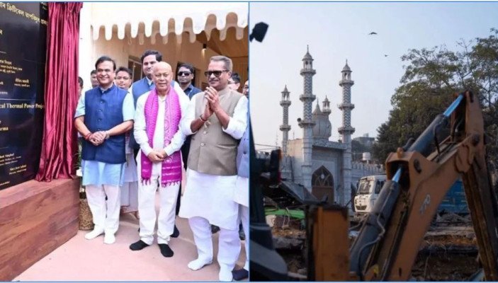 ১৪০০ মুসলিম পরিবার উচ্ছেদের পর সেই জমিতে আদানির বিদ্যুৎ প্রকল্প