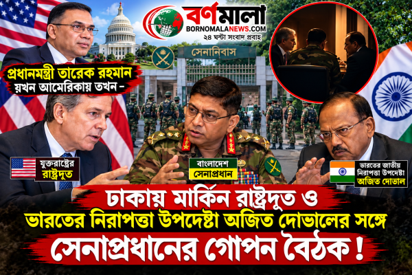 সেনাপ্রধানের সঙ্গে মার্কিন রাষ্ট্রদূতের সাক্ষাৎ, দোভালকে ঘিরে জল্পনা