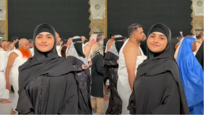 ওমরাহ পালন করলেন কেয়া পায়েল, জানালেন অনুভূতি