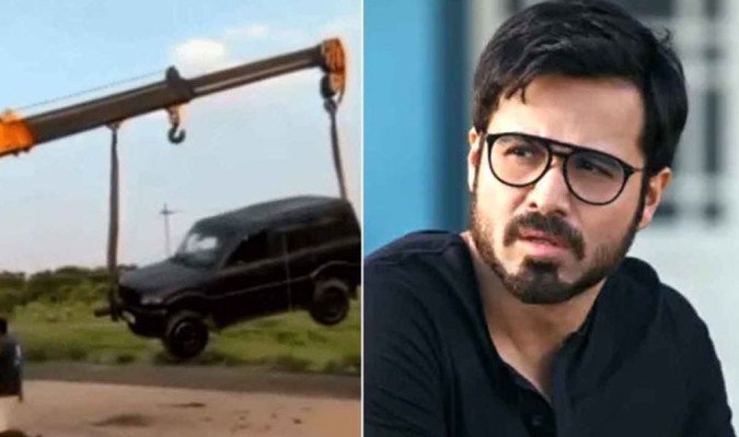 অল্পের জন্য রক্ষা পেলেন ইমরান হাশমি, ভিডিও ভাইরাল