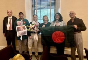 ফিলাডেলফিয়ায় মুক্তিযুদ্ধের বন্ধু ফিলিস টেলরকে স্মরণ: বাংলাদেশের স্বাধীনতার পক্ষে ১৯৭১-এর ‘ব্লকেড’ আন্দোলনে সাহসী ভূমিকার জন্য কৃতজ্ঞতা