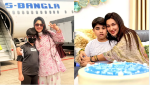 জন্মদিনের উপহার, ছেলেকে কোথায় বেড়াতে নিয়ে গেলেন অপু বিশ্বাস?